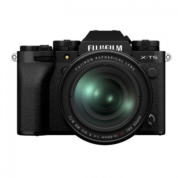 Fujifilm X-T5 systeemcamera Zwart + XF 16-80 f/4.0 R