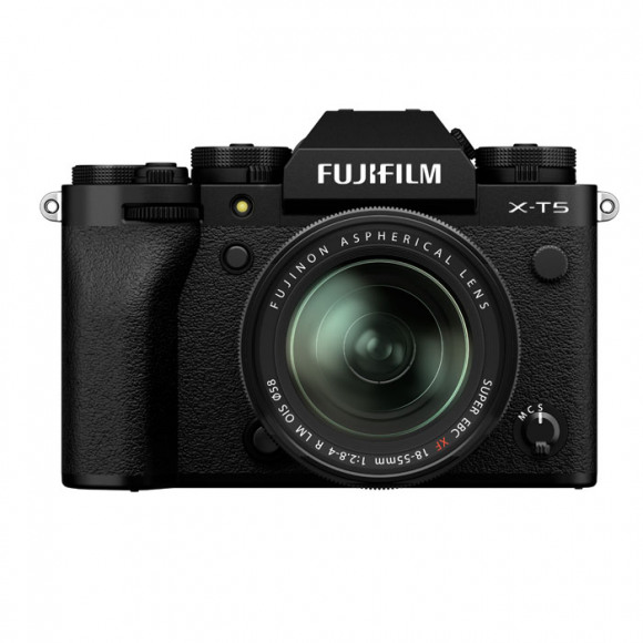 Fujifilm X-T5 systeemcamera Zwart + XF 18-55 f/2.8-4.0 R LM