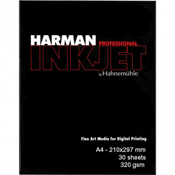 HARMAN  GLOSS BARYTA Professional Inkjet Paper A4 - 210x297mm 30 sheets