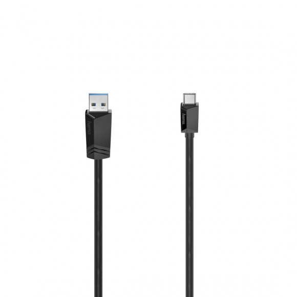 Hama USB-C-kabel USB-C-stekker - USB-A-stekker USB 3.2 Gen1 5 Gbit/s 0,75 M