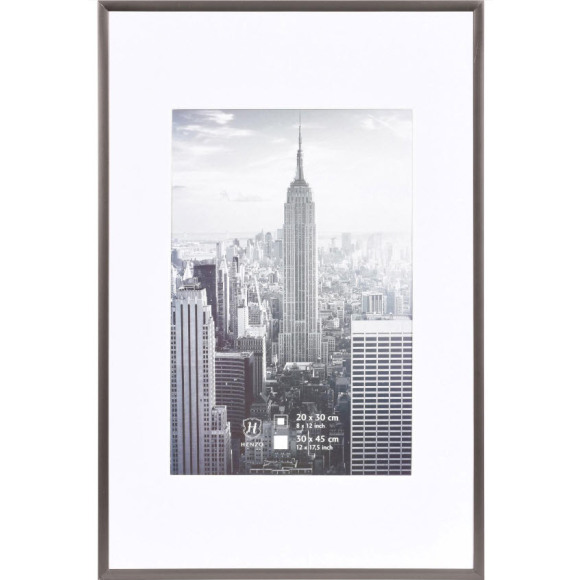 Henzo Manhattan 30x45cm Steel 81.410.18 Fotokader