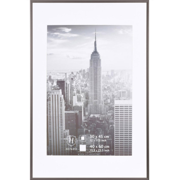 Henzo Manhattan 40x60cm Donkergrijs 81.407.18 Fotokader