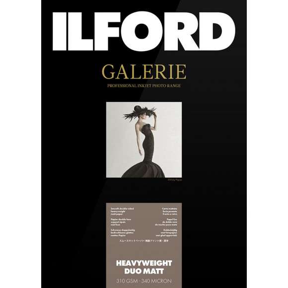 ILFORD papier GALERIE Prestige Heavyweight Duo Matt 21x29,7cm (A4) 50 feuilles