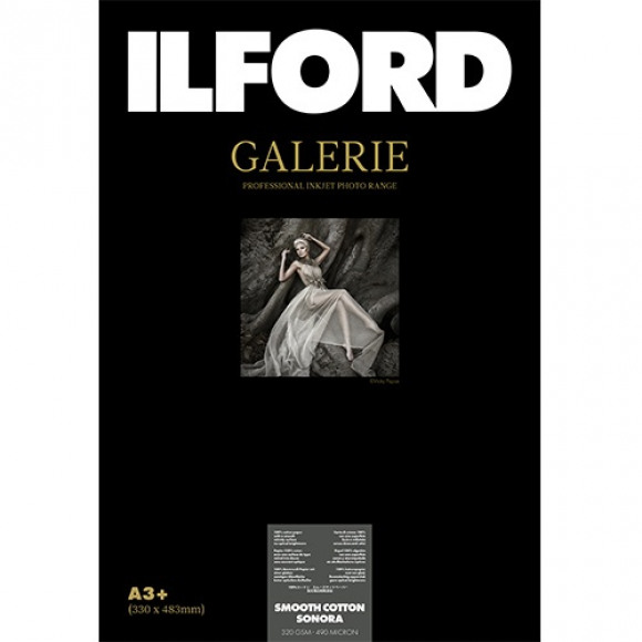Ilford Galerie Smooth Cotton Sonora 320g A3+ 25 vel