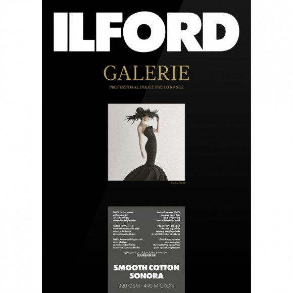 Ilford Galerie Smooth Cotton Sonora 320g A4 25 vel