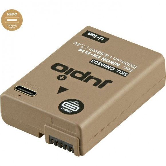 Jupio EN-EL14A Ultra C (USB-C Input) 1200mAh