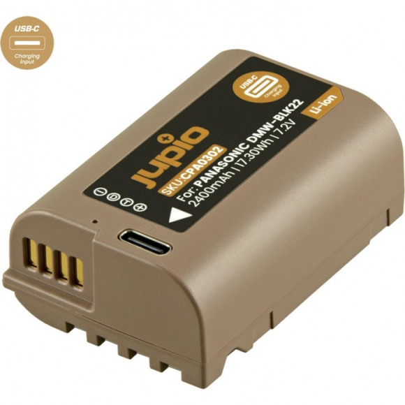 Jupio DMW-BLK22 Ultra C (USB-C Input) 2400mAh