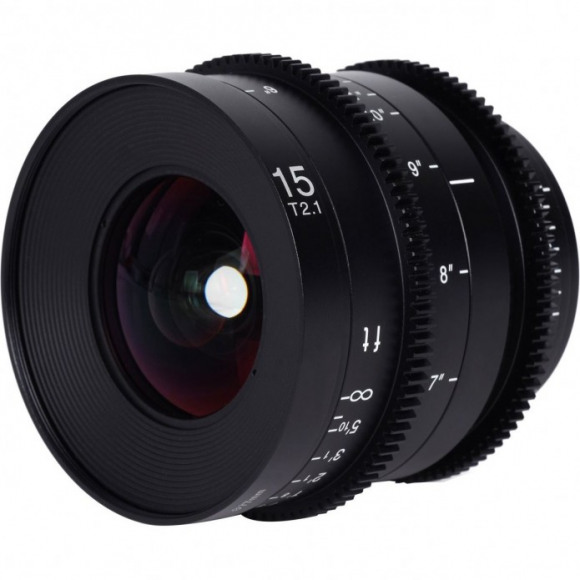 Laowa 15mm t/2.1 ZERO-D Cine Lens - Sony FE