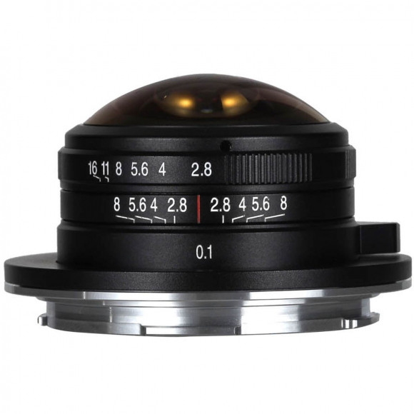 Laowa 4mm f/2.8 Circular Fisheye Nikon Z-mount objectief
