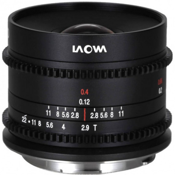 Laowa 9mm T2.9 Zero-D Cine Leica L-mount objectief