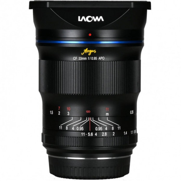 Laowa Argus 33mm f/0.95 CF APO Canon RF-mount objectief