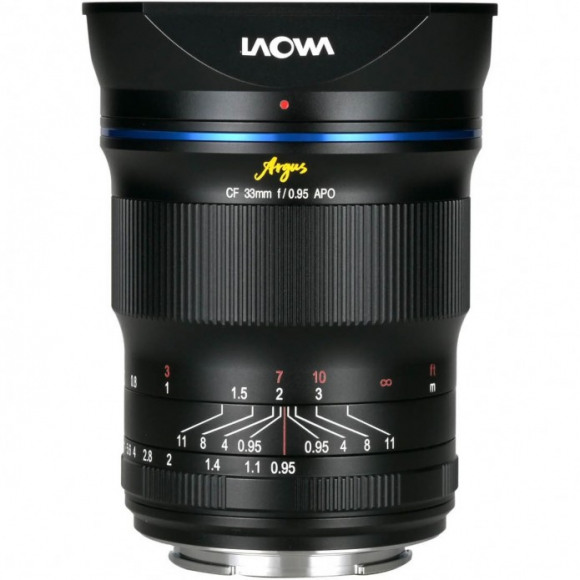 Laowa Argus 33mm f/0.95 CF APO Sony E-mount objectief