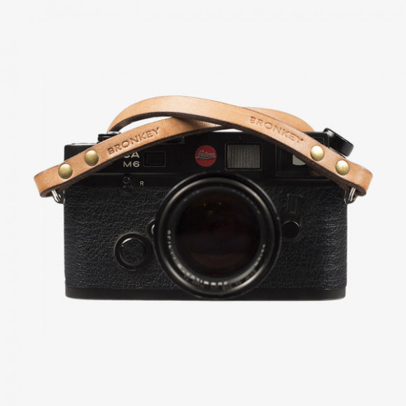 Bronkey Berlin #103 120 cm - Tanned Leather camera strap