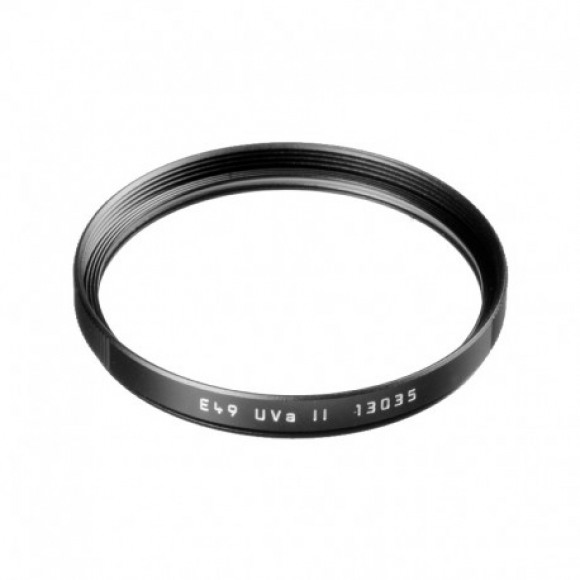 Leica 13035 Filter UVa II E 49 zwart