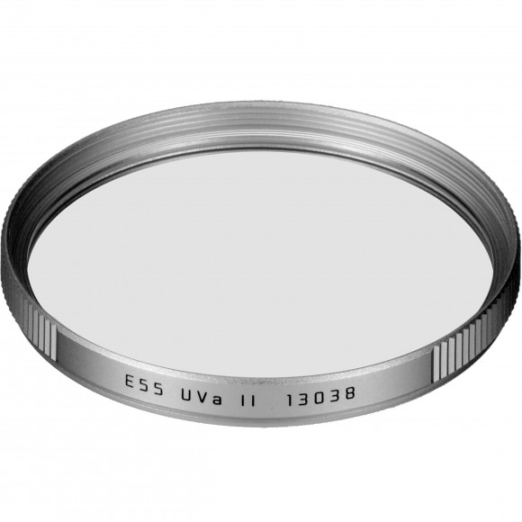 LEICA  Filter UVa II E55 silver