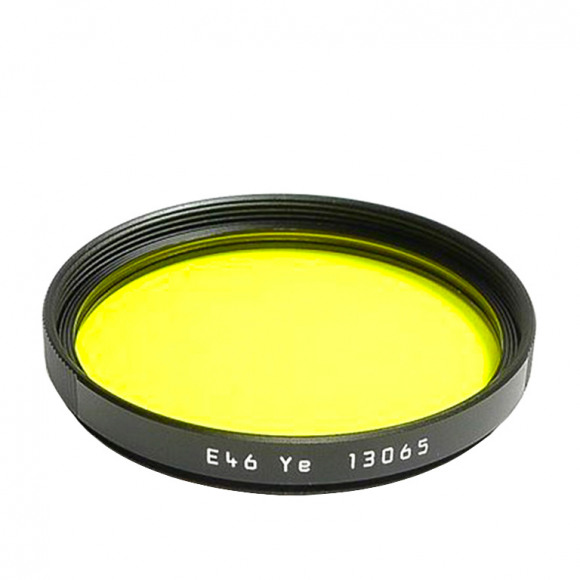 Leica 13065 Filter Yellow E 46 zwart