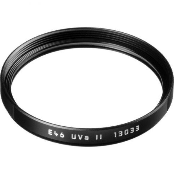 Leica 13033 Filter UVa II, E46, zwart