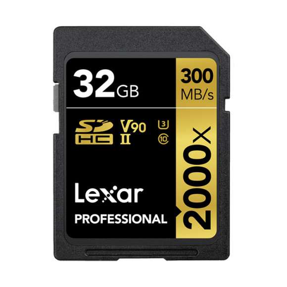 Lexar 2000x SDHC 32 GB C10 U3 V90