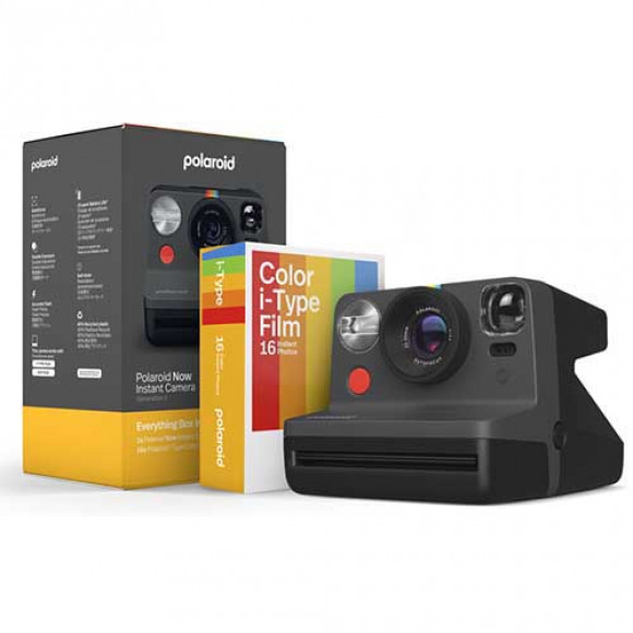 Polaroid Now+ Gen 2 Everything Box Black | Met 16 foto's
