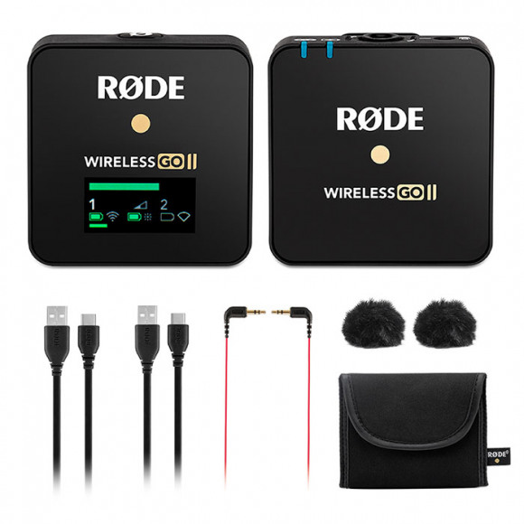 RODE Wireless GO II - Single - draadloze smartphone microfoon - Zwart
