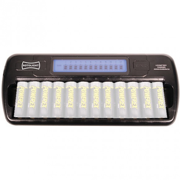 Rotolight 12-Way AA Battery Charger (without Batteries)