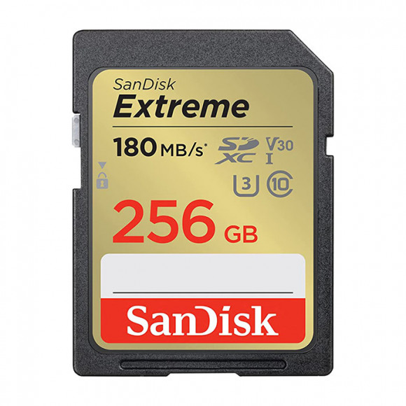 SANDISK Extreme - Flashgeheugenkaart - 256 GB - Video Class V30