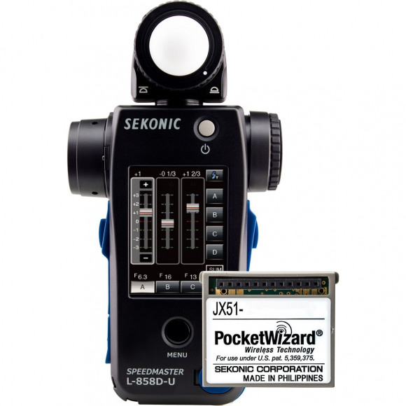 Sekonic L-858D SpeedMaster + RT-3PW PocketWizard
