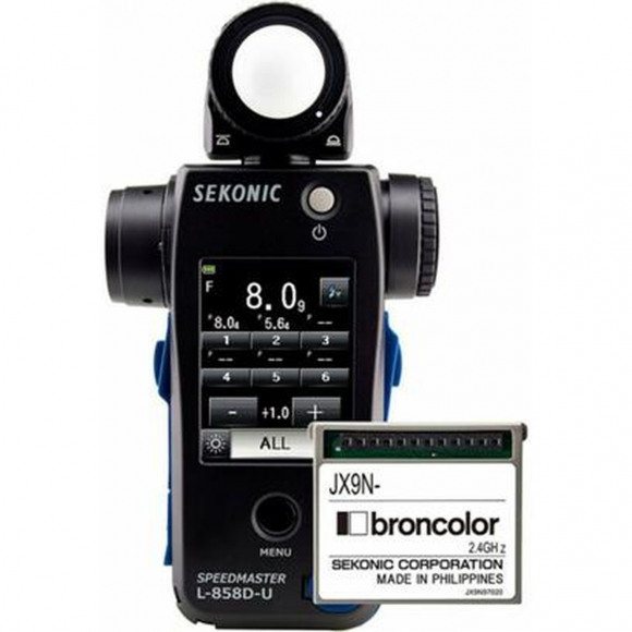 Sekonic L-858D SpeedMaster + RT-BR Broncolor