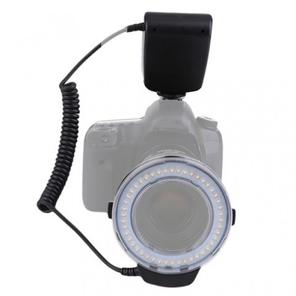 STUDIOKING Macro LED Ringlamp met Flitser RL-130