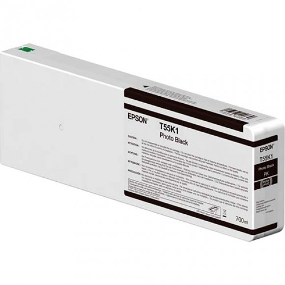 Epson T55K100. Volume zwarte inkt: 700 ml, Type aanbod: Enkele verpakking, Aantal per verpakking: 1 stuk(s)