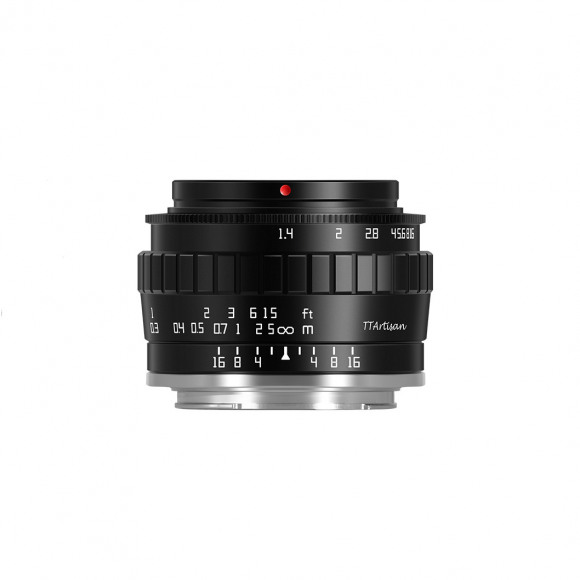 TT Artisan - Cameralens - 23mm F1.4 APS-C voor Canon EOS M-vatting, zwart