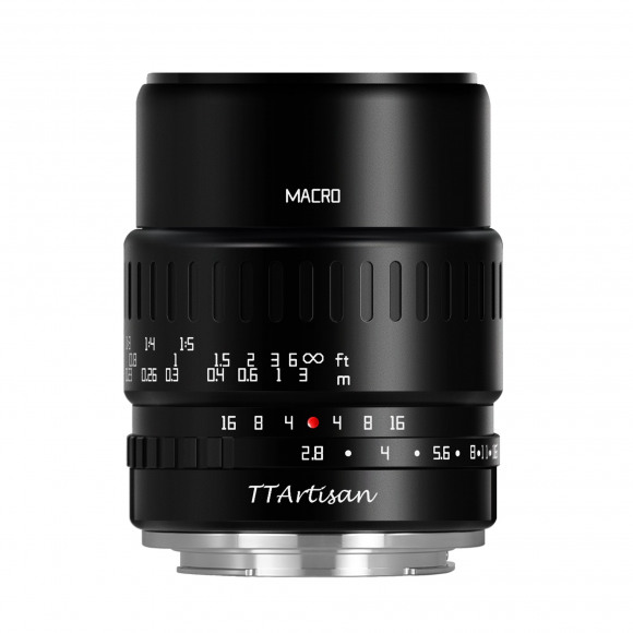 TT Artisan - Cameralens - 40mm F2.8 Macro APS-C voor Leica L-vatting, zwart
