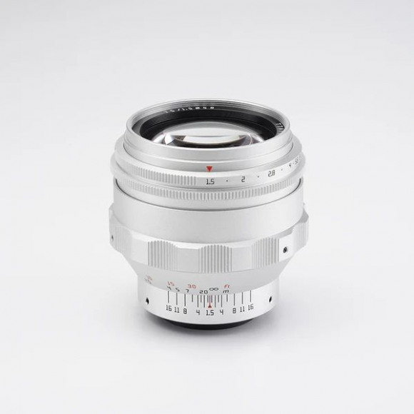 TTArtisan FF 75mm f/1.5 M42 Silver Swirly Bokeh