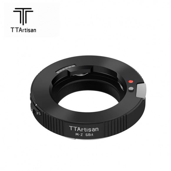 TT Artisan - Adapterring - Leica M-lens op Nikon Z 6Bit camera, zwart