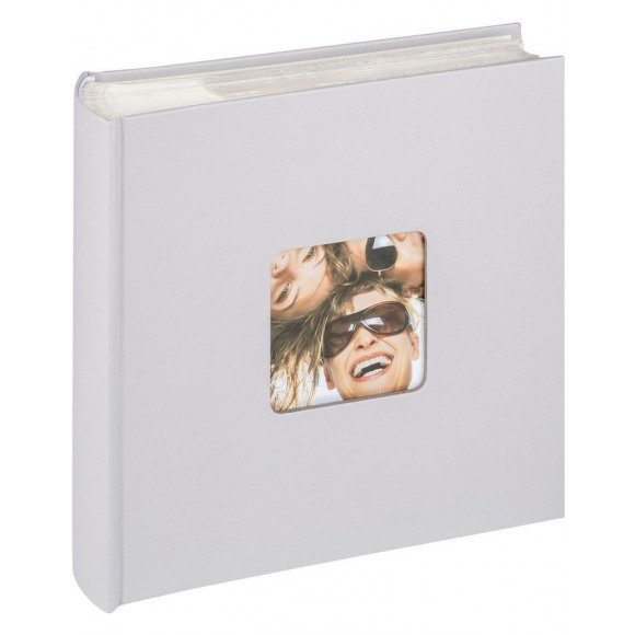 Walther Design Fotoalbum Fun Memo 200 Foto's 10x15 Cm Lichtgrijs