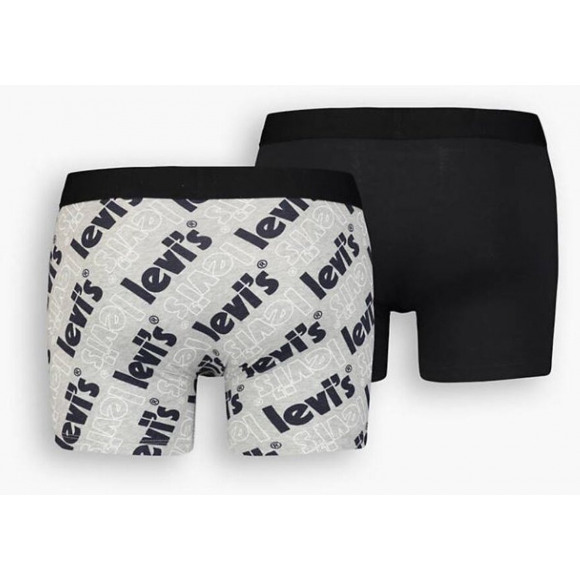 Levi's En Poster Logo Boxer Grey | Grijs | Maat: M