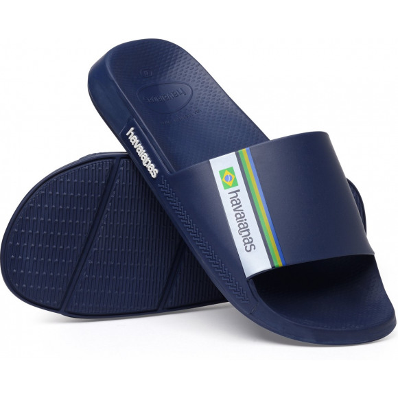 Havaianas Slide Brasil navy blue BLAUW 39/40