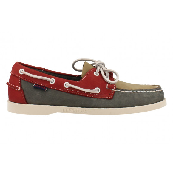 Sebago heren Spinnaker Nub GRAU 41