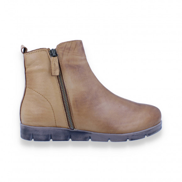 Andrea Conti dames enkellaars TAUPE 36