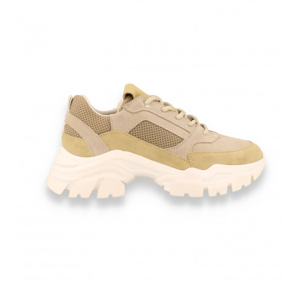 Copenhagen Shoebizz Copenhagen Shoe Biz Urith dames sneaker CAMEL 37