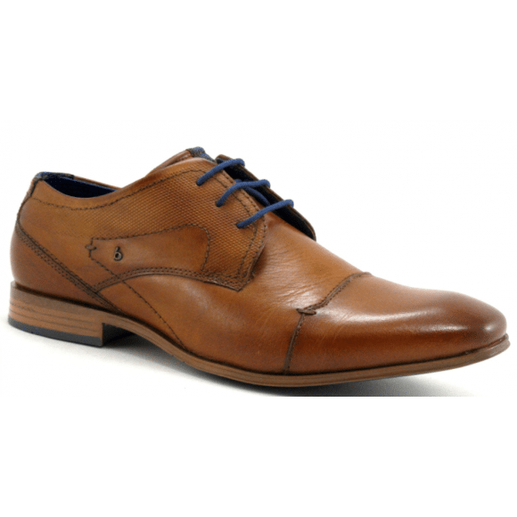 Bugatti heren veterschoen cognac COGNAC 45