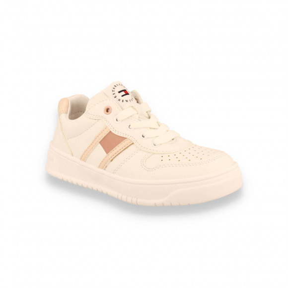 Tommy Hilfiger meisjes sneaker wit WIT 34