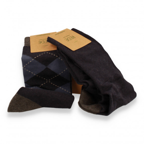 Rede Made In Italy Giftbox Heren Sokken | Blauw | Maat: 39/42