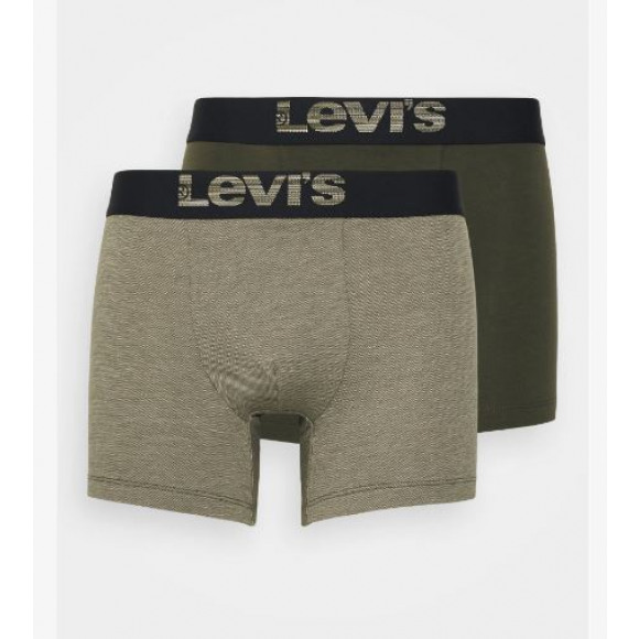 Levi' Heren Optical Illuion Box Khaki | Kaki | Maat: S