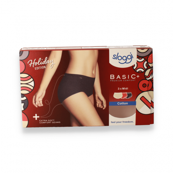 Sloggi Basic Midi C3p Holiday | Multicolour | Maat: 40