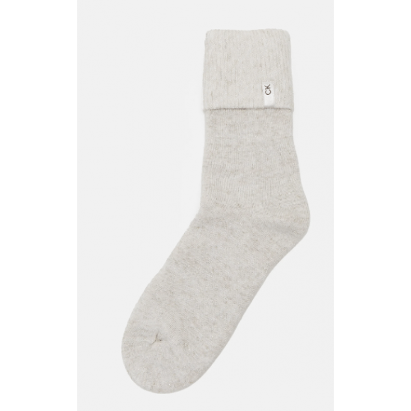 Calvin Klein Long Sock 1 P Camel | Beige | Maat: One Size