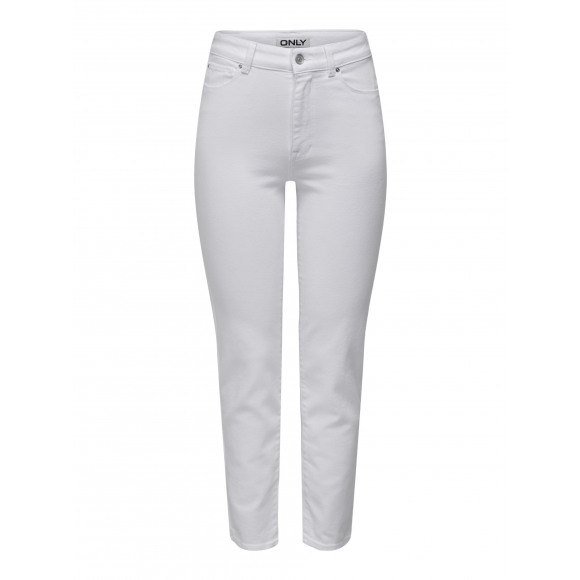 Only Onlemile Strech Hw Str White L32 &VerticalLine; Wit &VerticalLine; Maat: 