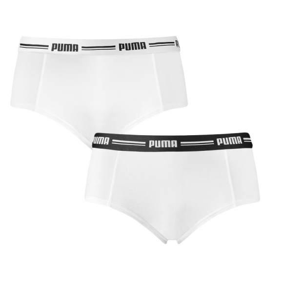 Pua Woen Ini Short 2 Pack Wit/wit | Maat: M
