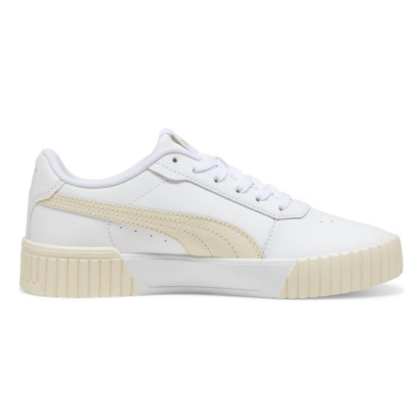 Puma Dames Sneaker Carina 2.0 White/Sugar Almond WIT 37