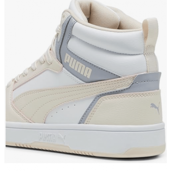 Puma Dames Sneaker Rebound V6 White/Grey Fog WIT 36